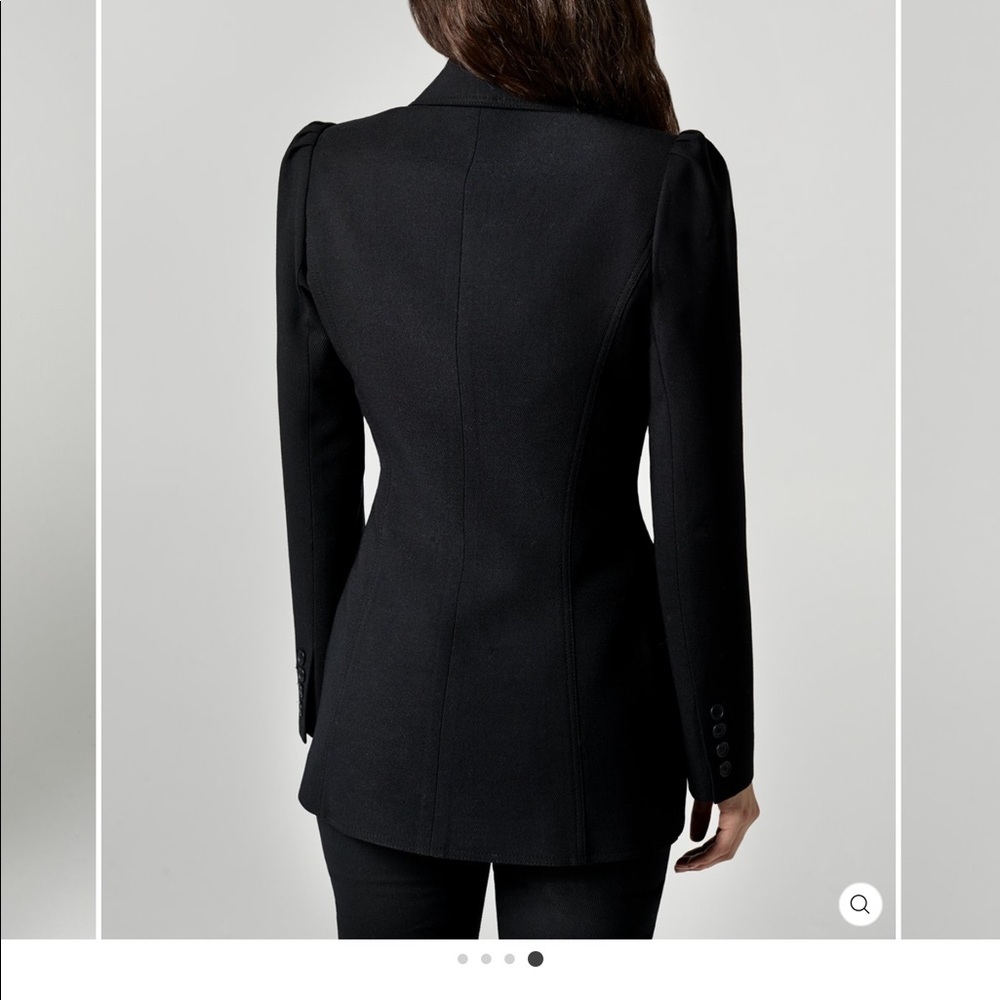 ❌SOLD❌NWT - Smythe - Rusched Blazer Size 8 - Picture 2 of 11